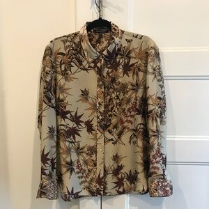 Judith &Charles patterned blouse